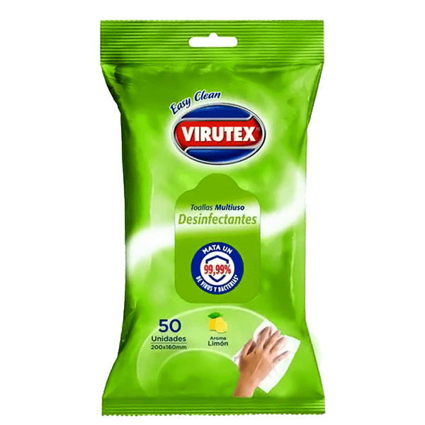 Toallas desinfectantes 50und Virutex